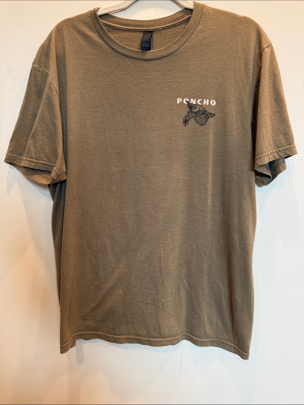 Men's Short Sleeve Olive  Graphic Tee